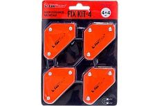 Набор угольников магнитных FIX KIT-4 4 шт., 45/90/135 град, усилие 4х4 кг Foxweld 5391