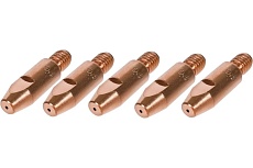 Наконечник токопроводящий 5 шт (Cu-E; М6х28; d=0.8 мм) для горелок MIG/MAG Энаргит M6X28X0.8-5