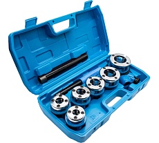 Набор клуппов Варяг НК-9 9 предметов 1/4, 3/8, 1/2, 3/4, 1, 1 1/4 трещотка, ручка, удлинитель (1/4) 008010