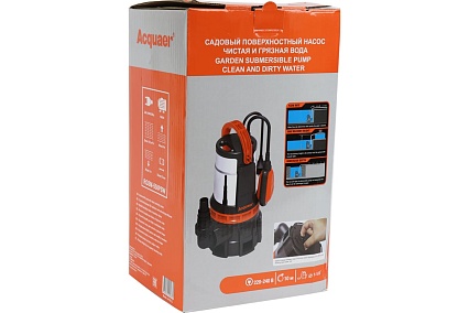 Погружной центробежный насос Acquaer RGSM-550PSW Нерж 7.5.81