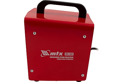 Тепловая керамическая пушка MTX SHCL-3000, квадратная, 230 В, 480 м3/ч, 1/3 кВт 96403