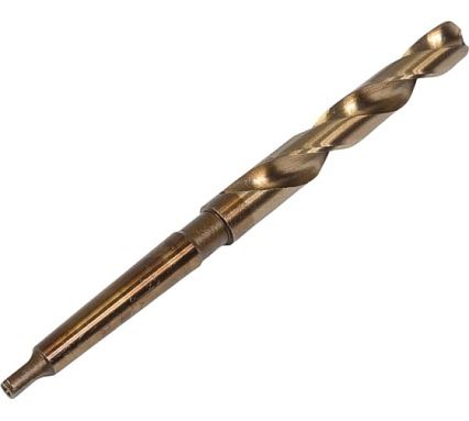 Сверло по металлу Профоснастка Эксперт 14 мм, КМ1, HSSE M35 Co5%, DIN 345, 118 градусов, пластиковый бокс №2488 30205488