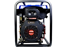 Дизельный генератор Спец SD-8500E4 1 фаза, 6,8/7,0 кВт, бак 12,5 л, медный альтернатор, электростартер, аккумулятор 28 Ач, колеса 4 шт, розетки 2x16 А, 1x32 А, провода 12 В, 3 вилки СПЕЦ-4058