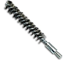 Щетка ерш Lessmann Д14x80x115мм М6, ROF 0,15мм 500514