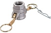 Камлок соединение типа D (0.5"; розетка; внутренняя резьба BSP; алюминий) TITAN LOCK TL50DAL