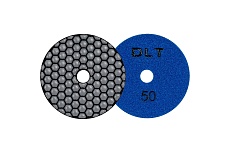 Круг алмазный гибкий шлифовальный №15, Р50, 100 мм DLT 1167