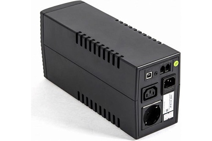 Источник бесперебойного питания Skat -UPS 600/350 Источник бесперебойного питания 220В 350Вт 1 АКБ 7Ач внутр. меандр. стабилизация напряжения 449