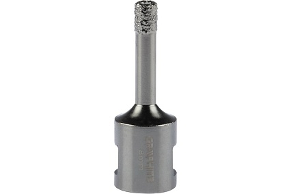 Коронка алмазная вакуумная пайка 8 мм, M14 Graphite 55H301