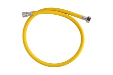Шланг для газовых приборов ELKA 1/2&quot; х 1,2 м, в/н, ПВХ, желтый ИС.100512