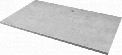 Столешница под раковину Marka One Mix 60 см мелисандра бетон