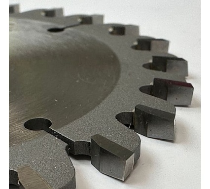 Подрезная пила для форматно-раскроечных станков 100x3.1-4.3/2.2x22 мм, Z=24 KON Woodtec ВИ 325881