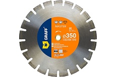 Алмазный диск по асфальту Master 350x10x3x25.4/20 мм GRAFF 12350