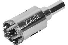 Коронка с алмазным напылением по керамограниту 25 мм Спец 3965