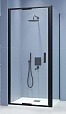 Душевой уголок RGW Stilvol SV-145B (SV-05B + Z-050-2B) 100x90 прозрачное, черный 703214509-14