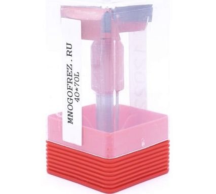 Сверло чашечное четырехзаходное по дереву FT120223L (40х70 мм; хв-к 10 мм; левое вращение) МНОГОФРЕЗ 6611