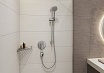 Шланговое подключение Hansgrohe Fixfit Е 27454000 без клапана обратного тока, хром