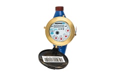 Счетчик для воды Норма ИС СВКС-15 МХ чугун, многоструйный, с глицерином, с комплектом присоединения 1850