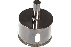 Коронка с центрирующим сверлом по стеклу и керамике (45х55 мм) Vertextools 336-45-55