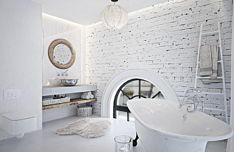 Дизайн-проект ванной комнаты "Современный Китай"