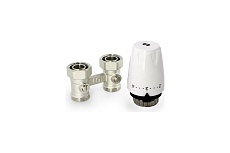 Комплект нижнего подключения Uni-Fitt для радиаторов Kermi, Rifar, прямой 192KIT30