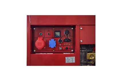Дизельный электроагрегат REDVOLT 192fe, 7,0 квт, эл. старт, подготовка под ats 3 фазы EPD7500EA3