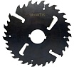 Пила дисковая 350x75x3.8/2.5 мм, Z(24+24)+4 Woodtec ИН 290425