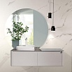 Мебель для ванной Black&White Universe U915.1400L 140 см, светло-серый, левая