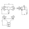 Смеситель для душа M&Z Desy DSY00802