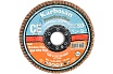 Круг лепестковый торцевой, прямой, керамика 125х22.2 мм, P-36 ABRAFORM AF-FLAP-FT-125-P36-CRM