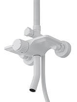 Душевая стойка Wonzon&Woghand WW-N3S962-MW белый матовый