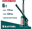 Гидравлический бутылочный домкрат Kraftool 6 т, 170-420 мм 43463-6