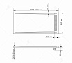 Поддон для душа RGW STM-088G 80x80 каменный, графит