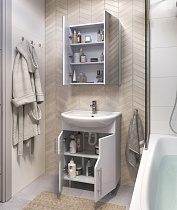 Мебель для ванной Vigo Grand 55 см, белый
