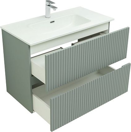 Тумба с раковиной Aquanet Джейн 90 см Тумба с раковиной Aquanet Джейн 90 см