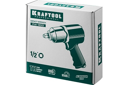 Ударный пневматический гайковерт Kraftool PW-900, 1/2" 64210
