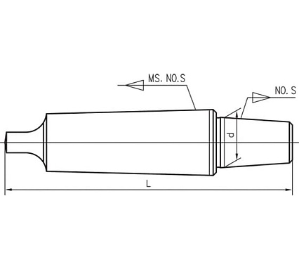 Оправка переходная для сверлильного патрона КМ5/В18 с лапкой SOVIS 12498