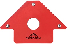 Магнитный уголок для сварки (45, 90, 135 градусов, до 11 кг) Vertextools 45-90-135-11