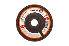 Круг лепестковый торцевой P24, 125x22.2 мм Kranz KR-90-0010
