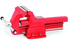 Слесарные тиски IZELTAS 100 мм, без поворотного основания 7400300100