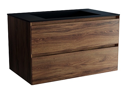 Тумба с раковиной Vincea Luka new 80 см C.Oak