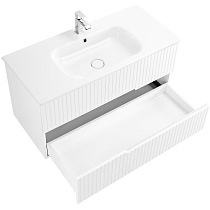 Мебель для ванной Cezares Duet 100 см Bianco Opaco
