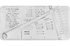 Шаблон сварщика WG 10 ЧК Челябинский калибр 1047068