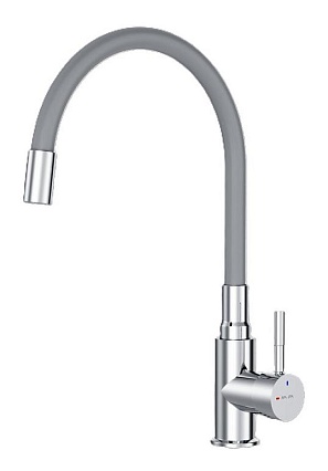 Смеситель для кухни Am.Pm X-Joy S F85B07605 хром/серый
