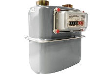 Счетчик газа Пульсар Р00074068 объёмный диафрагменный р g1,6; межцентровое расстояние 110мм; резьба g1 1/4; направление потока - правый; мпи 6 лет