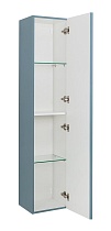 Шкаф пенал BelBagno Kraft 33 см эмаль, Голубой матовый KRAFT-1600-1A-SC-AO