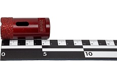 Коронка алмазная вакуумная по камню D28-15W-40L-M14 (28х40 мм; М14) Messer 06-35-028