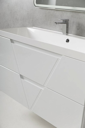 Мебель для ванной BelBagno Vittoria 100 см Bianco Opaco