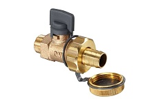 Шаровой кран Oventrop KFE DN10, 3/8AG, PN16, бронза 1032403