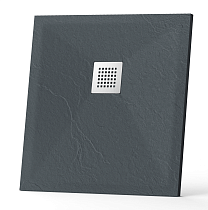 Поддон для душа RGW Stone Tray-G 80x80 камень, графит 14152088-02-11
