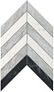 Мозаика Atlas Concorde Marvel Stone Chevron Mix Wall 25x30,5 см, 9SCM